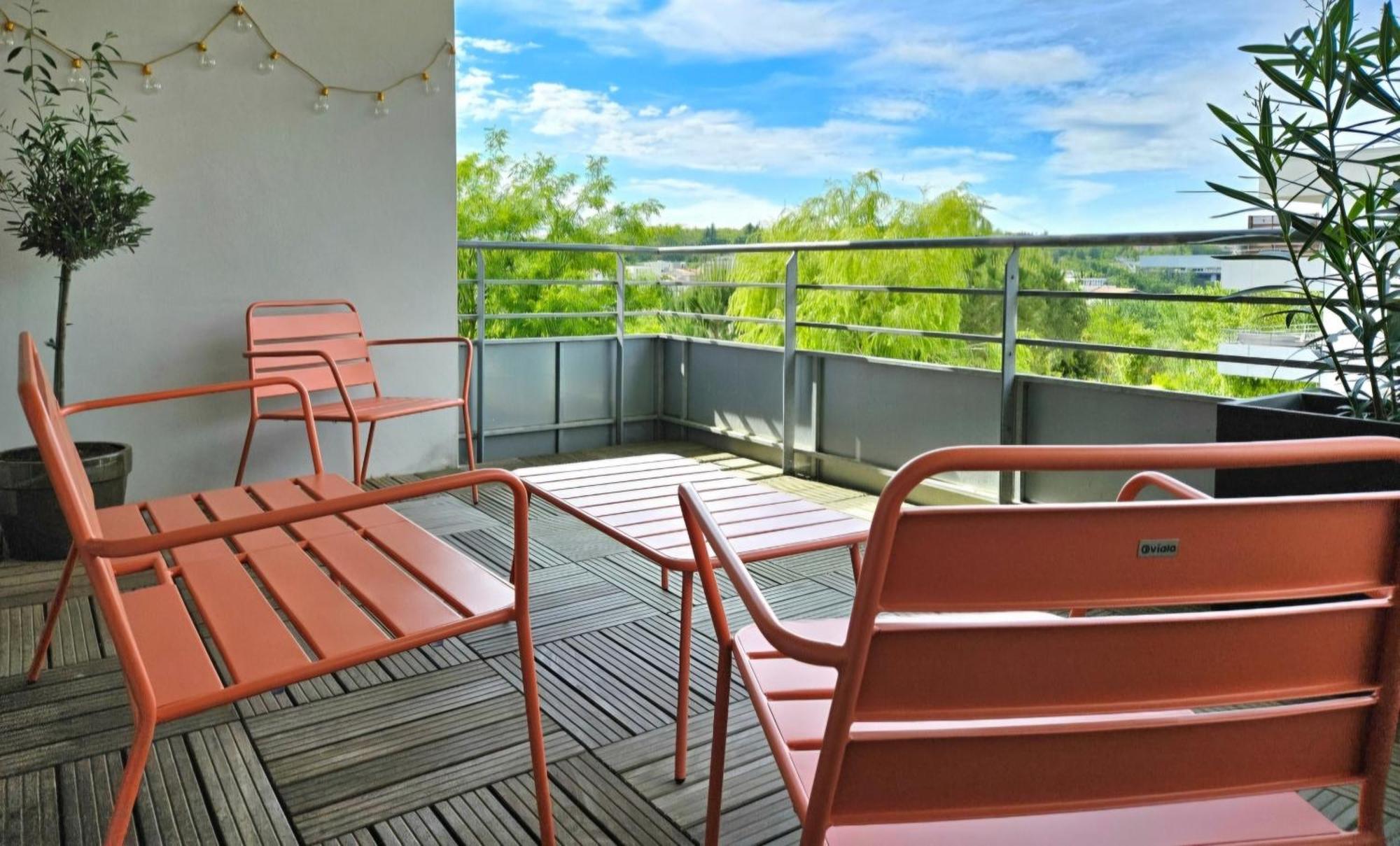 T3 Universites & Hospitals - Havre De Paix Pres Toulouse - Parking - Terrasse Экстерьер фото