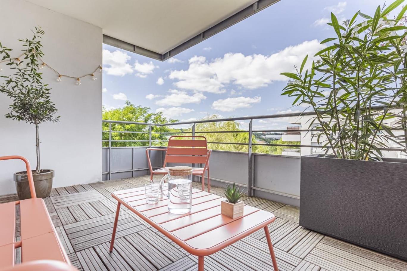 T3 Universites & Hospitals - Havre De Paix Pres Toulouse - Parking - Terrasse Экстерьер фото